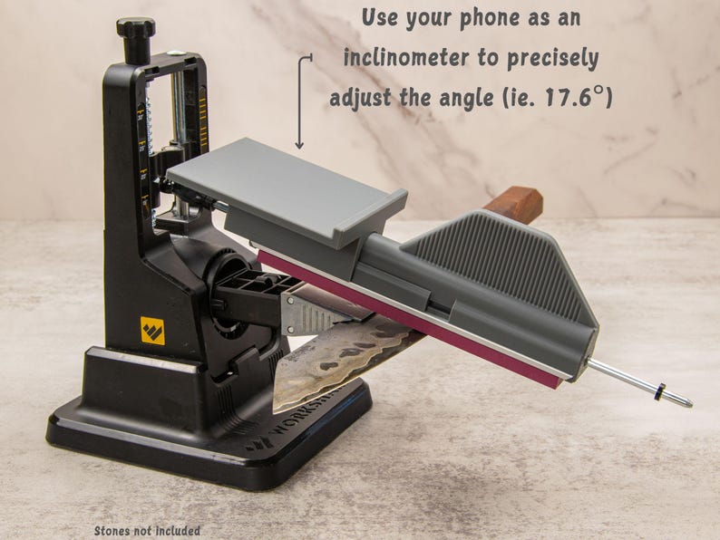 Stone Holder for Work Sharp Professional Precision Adjust Knife