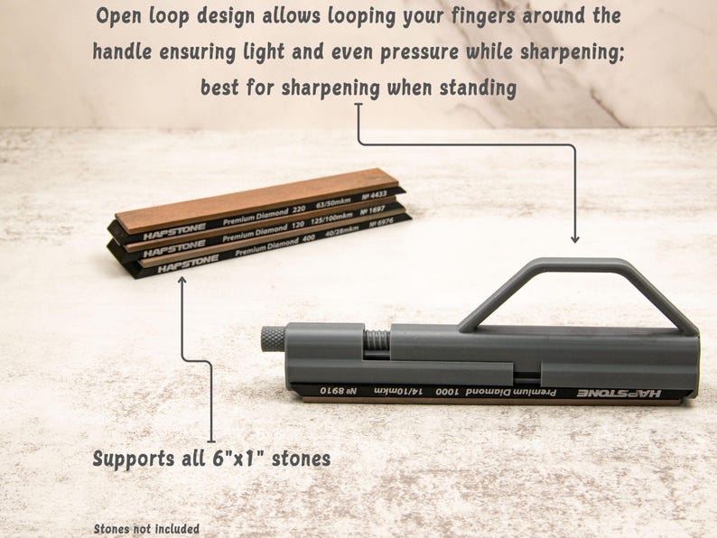 Stone Holder for Work Sharp Professional Precision Adjust Knife