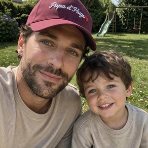 Casquette Papa personnalisée – Cadeau Fête des Pères