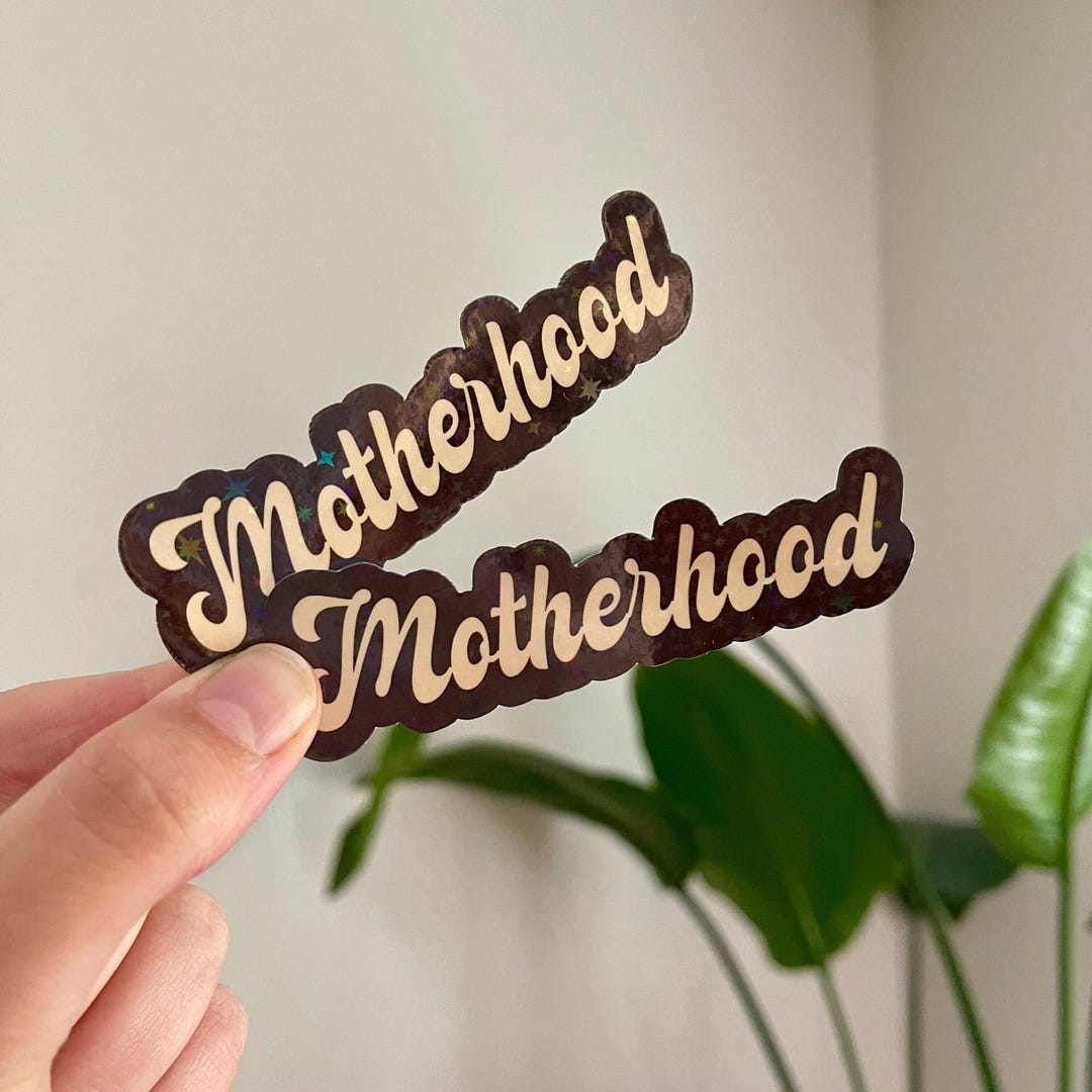 Muthers Sticker Motherhood Sticker for Mom Decal Waterproof Sticker for New Mom to Be ...