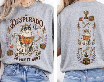 Camiseta aprovada pela Princesa Donut, do Desperado Club, camiseta do Carl, o Explorador de Masmorras, camiseta unissex para fãs de jogos, presente para amantes de livros de fantasia LitRPG