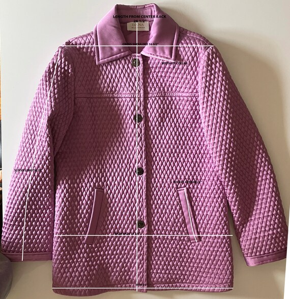 SUSTAINABLE Vintage Quilted SILK Jacket. - image 6