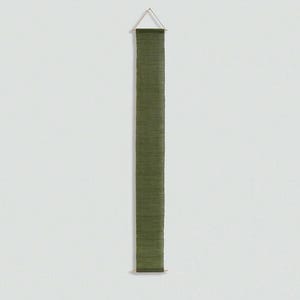 Handmade Ramie Noren Curtain – Plant-Dyed Polka Dot Doorway Divider image 14