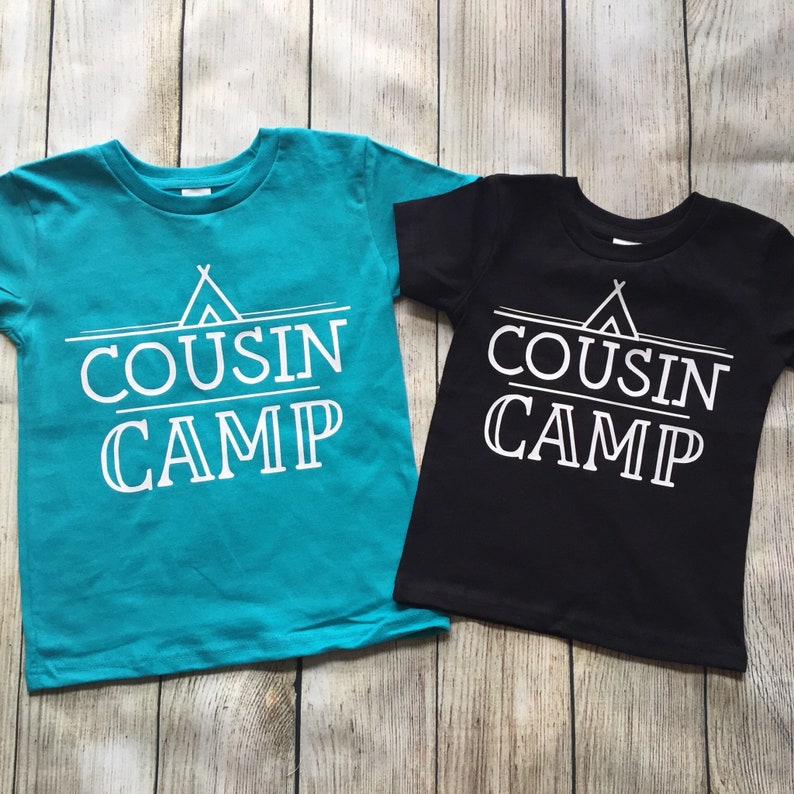 Cousin Camp Shirts Matching Cousin Shirts Family Vacation Etsy
