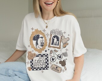 Comfort Colors® Vintage Disney Mickey Mouse Shirt, Retro Disneyland T-Shirt, Disney Family Trip 2026 Tee, Disney Vacation Mickey Mouse Shirt
