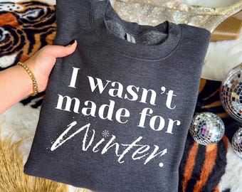 Chemise d'hiver, sweat-shirt d'hiver, sweat à capuche d'hiver, cadeau de Noël, cadeau d'hiver mignon, cadeau de Noël