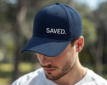 Gorra bordada guardada / Gorra de fe cristiana / Gorra de béisbol religiosa / Ropa de Jesús / Regalo cristiano