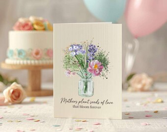 Imágenes prediseñadas florales para el Día de la Madre en formato PNG, ramo de flores en acuarela, sublimación de Feliz Día de la Madre, arreglo floral de primavera para manualidades y diarios.