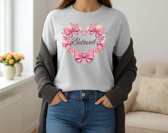 Amado - Corazón de San Valentín PNG Coqueta / Lazo de San Valentín PNG / Juan 3:16 / Coqueta de San Valentín PNG