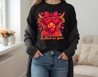 Alcista contigo San Valentín PNG / Vaca de las Tierras Altas San Valentín PNG / Hola San Valentín Coqueta PNG / Camisa de Vaca Muuu / Lazo de San Valentín PNG