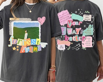 Gira de Forrest Frank 2026, Camiseta Your Ways Better, Merchandising estético de música cristiana