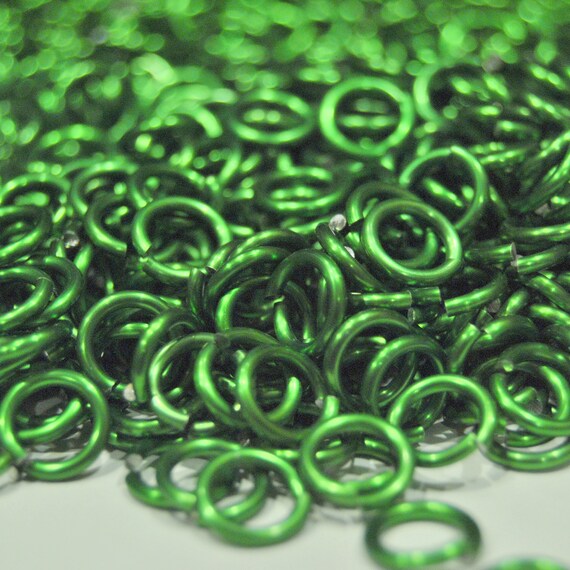 .062/" 1//4/" ID 14g AWG Red Saw-Cut Chainmail Jump Rings 300+ Rings