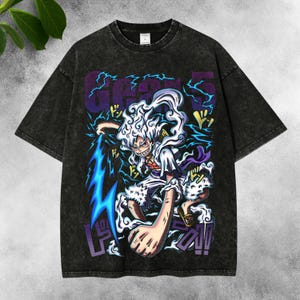 Vintage Anime Oversize Tee, Anime Fan Shirt, Vintage Tee