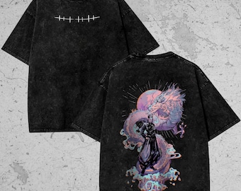 Geto Kenjaku Oversized Tee, Toji Katana Oversized Tee, Jujutsu Kaisen Shirt, Suguru Geto Anime Shirt , Manga Cotton Tee, Suguru Tshirt