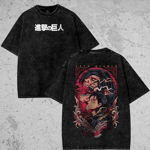 Attack Titan Awakening Tee, Eren Yeager Unisex Shirt, Attack On Titan Fashion Tees, Eren Yeager AOT Anime T-shirt, Attack Titan Unisex Shirt image 1