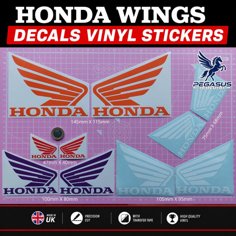 Honda 125 Decals - Etsy UK