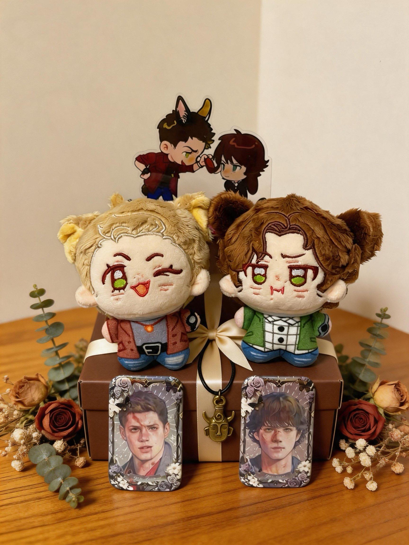 Supernatural plushy - Etsy 日本