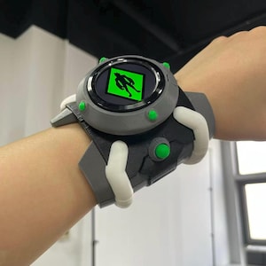 Ben 10 Omnitrix Cosplay Prop with Pop-Up Design, Fits W4C 46mm Smartwatch