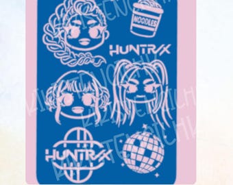Airbrush stencil  ｜ facepaintstencils K-Pop Demon Hunters–Inspired Stencils Are Here!