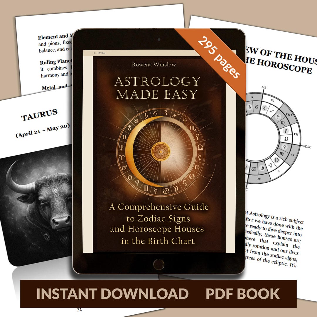 Astrology for Beginners PDF | Birth Chart, Zodiac Signs and Houses ...