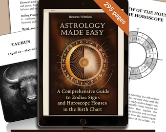 Astrologie für Anfänger (PDF) | Geburtshoroskop, Tierkreiszeichen und Häuser erklärt