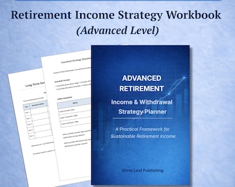 Retirement Planning Workbook |  Retirement Income Strategy Planner | Withdrawal Strategy Workbook   PDF