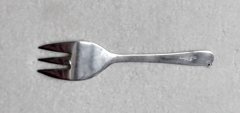 Cohr Vintage Silver Children/'s Spoon /& Fork Signed Italy