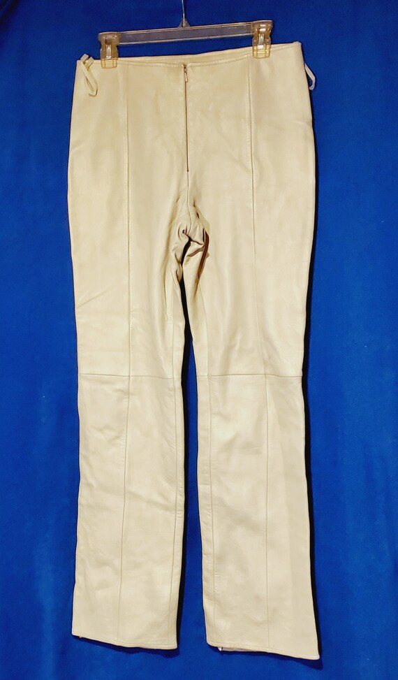 Vintage Cache Ladies Leather Slacks