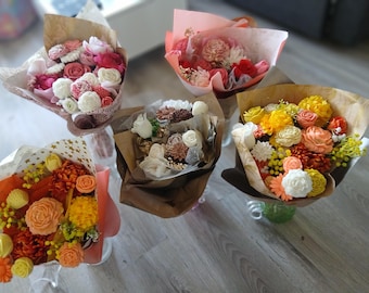 Bouquet Éternel fondants de cire