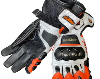 KTM Red Bull Racing Motorcycle Gloves