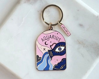 AQUARIUS KEYCHAIN