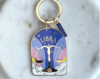 LIBRA KEYCHAIN