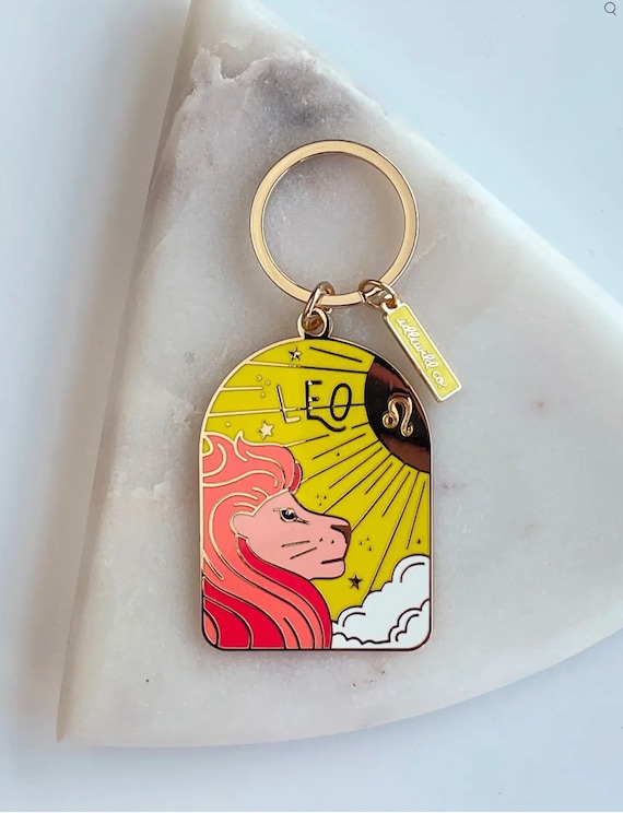 Leo keychain discount
