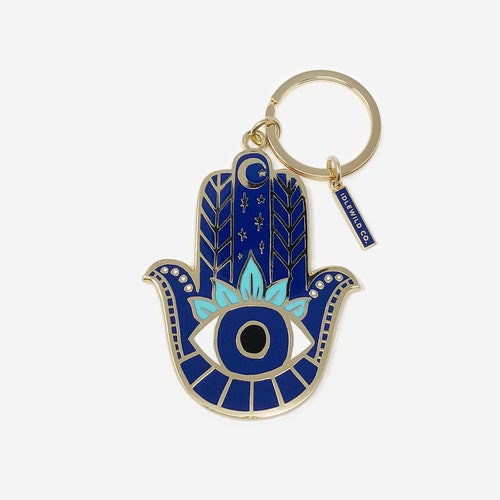 Hamsa Keychain - Etsy