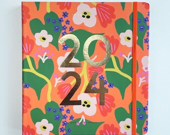 FLAME FLORAL PLANNER 2024