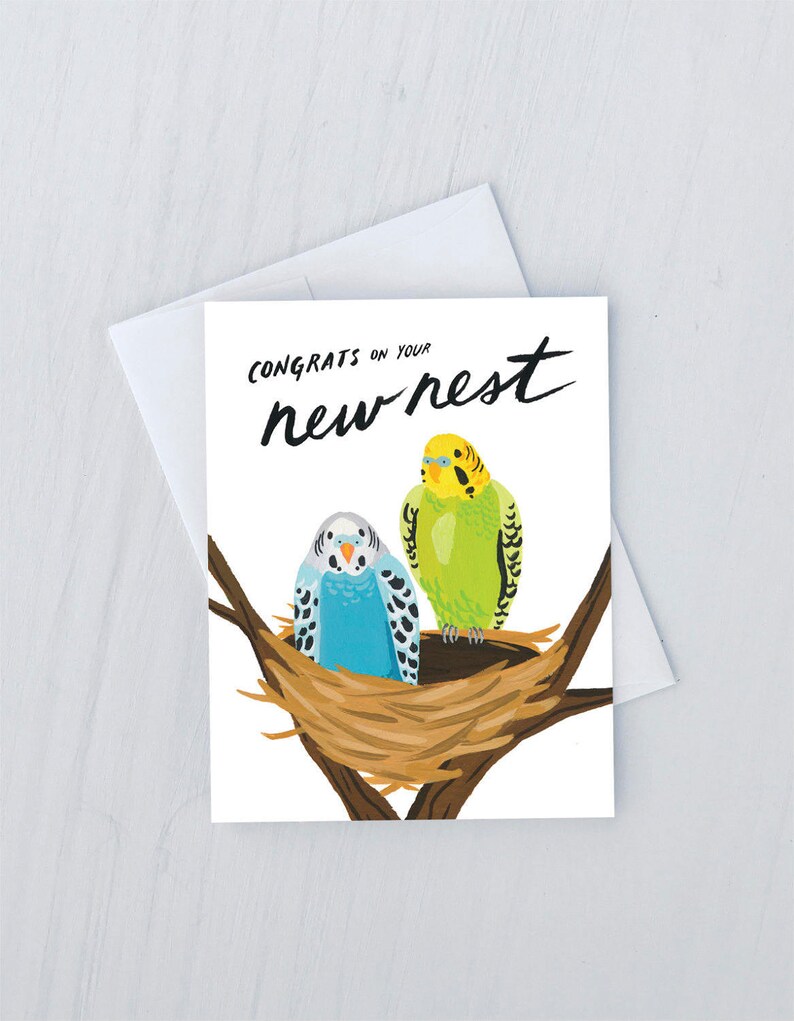 New Nest Greeting Card