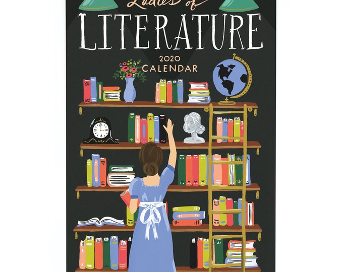 2020 Ladies of Literature Calendar Etsy