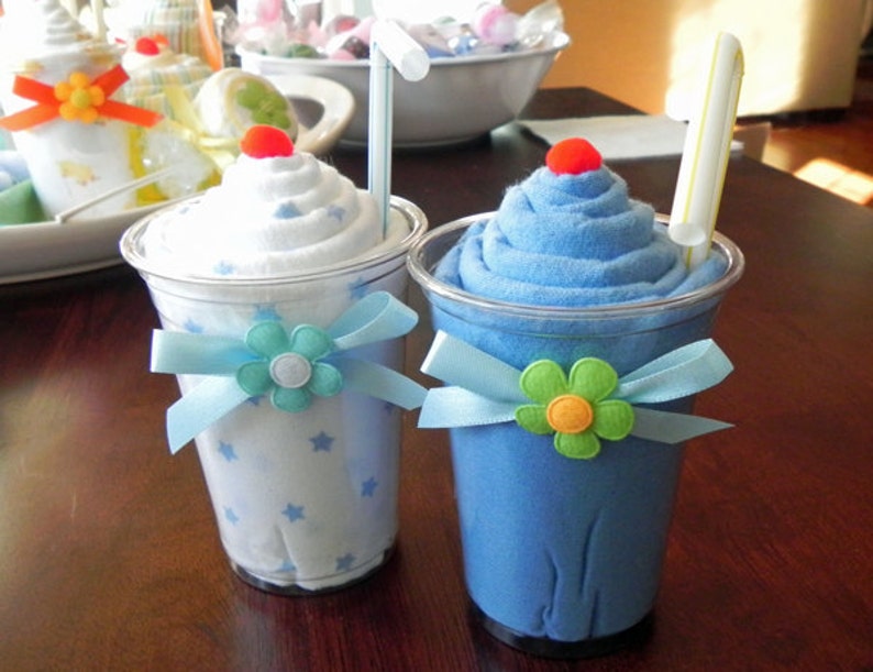 2x Receiving Blanket Milkshake Combo Etsy