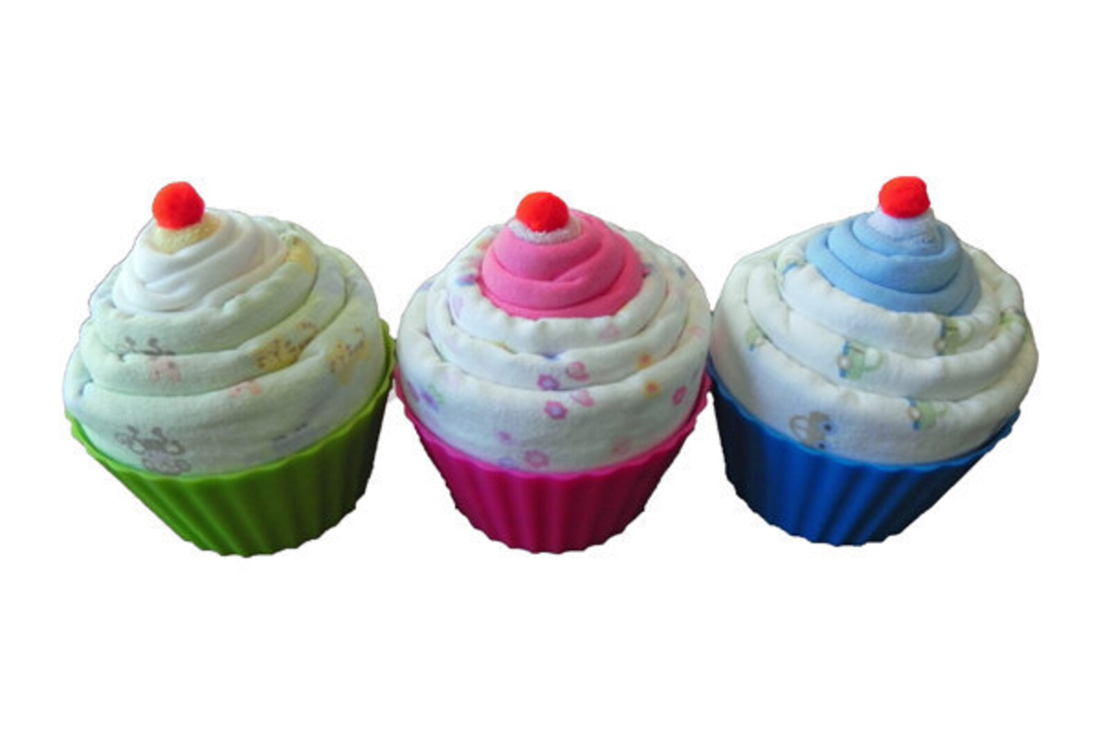 Jumbo Baby Cupcake Receiving Blanket Burp Cloth & Infant Etsy