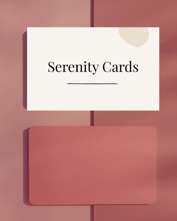 Cartas de afirmaciones imprimibles- Pack Digital de 15 Tarjetas para Autoestima, Calma y Bienestar