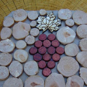 Salvamanteles de madera, soporte para olla caliente, decoración rústica de cocina, almohadilla de madera resistente al calor, protector de mesa.