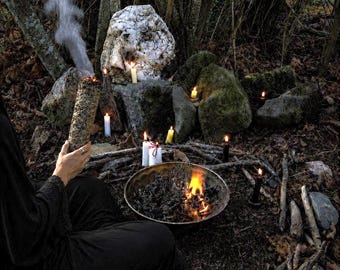 Forest Ascension Ceremony | Energy Clearing | Spiritual Ascension | Aura Cleansing | Full Moon Ritual | Nature Offering