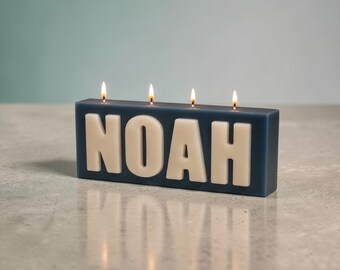 Meaningful Personalised Birthday Candle Gift, Handmade Keepsake, Accent Home Decor, Thoughtful Anniversary Present, Unique Housewarming Gift
