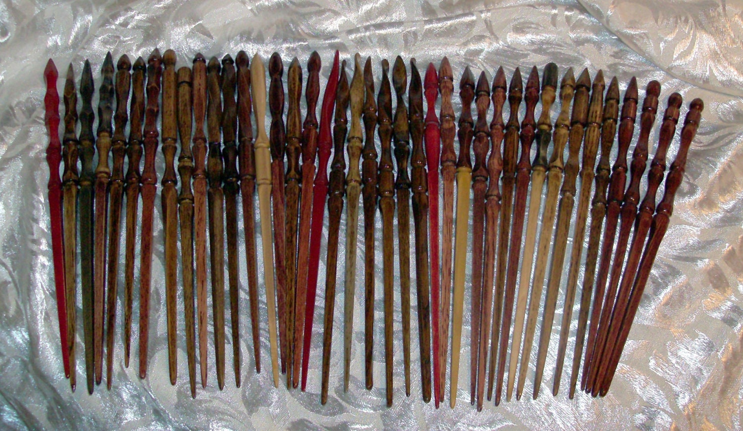 hand carved wands