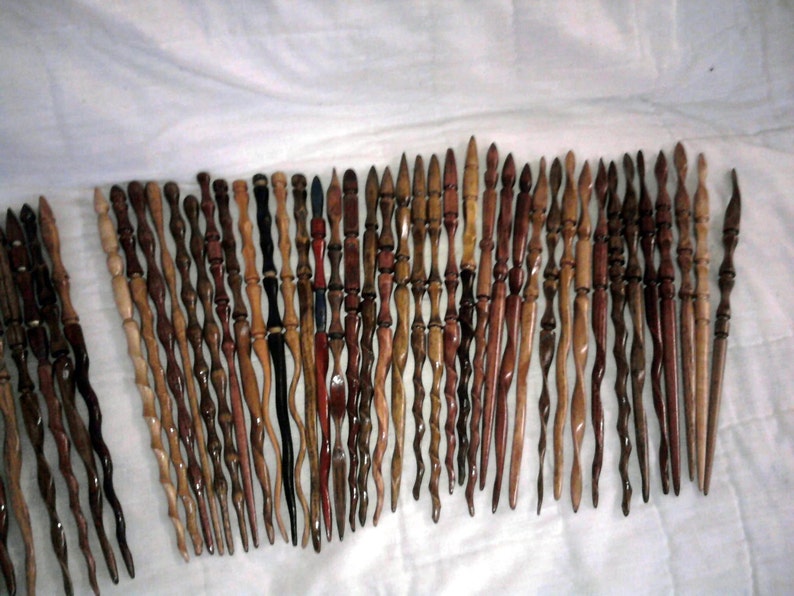 Lot of 25 Somewhat Random Harry PotterInspired Oak Ash Maple Etsy