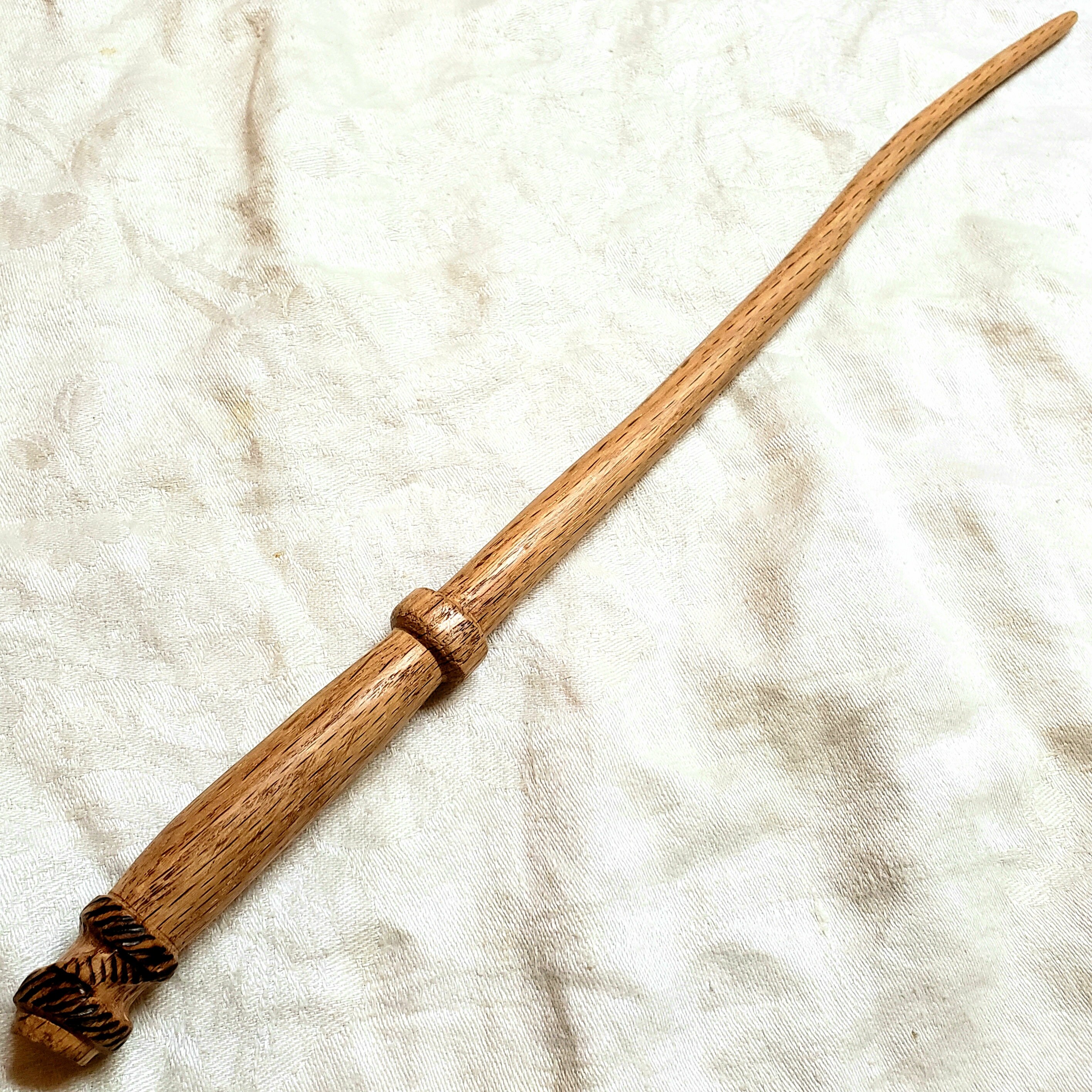 Pottermore Inspired Red Oak Magic Wand 14 inches Etsy