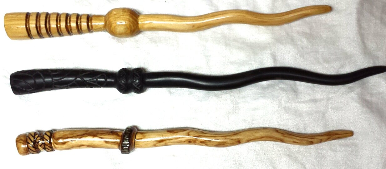 YOUR Magic Wand - INTERMEDIATE - Custom Made Solid Wood - Inspired