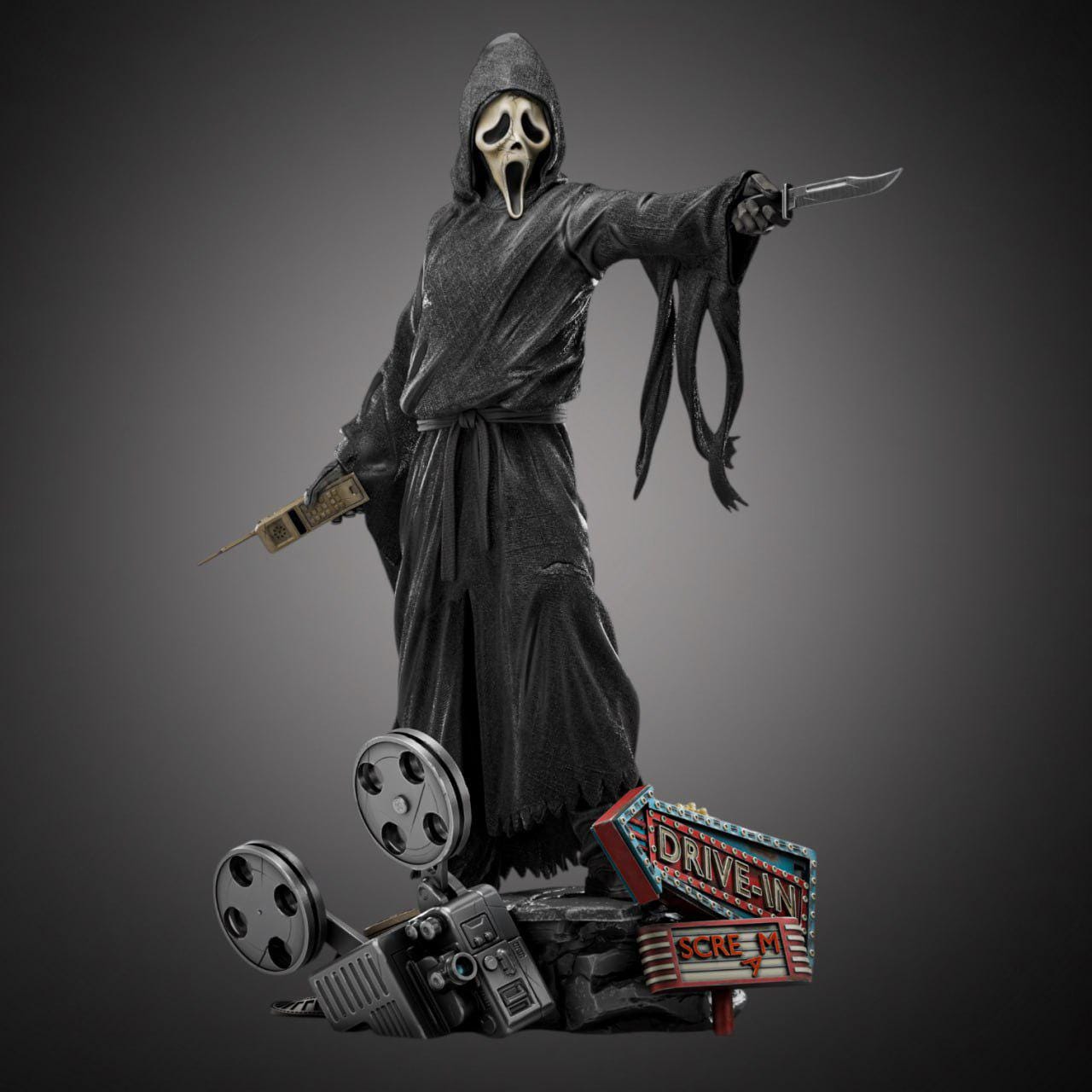 Ghostface figure - Etsy 日本