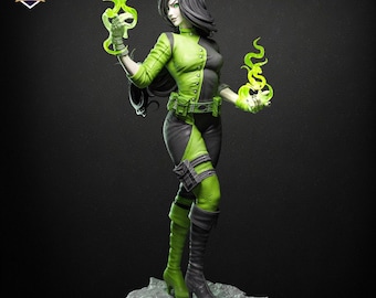 Handgeschilderd shegoo-harsbeeldje | Collector-editie animebeeldjes