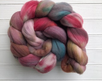 4.4 oz Kettle Dyed Merino Combed Top